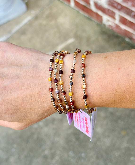 Fall Vibes Cube Bracelet