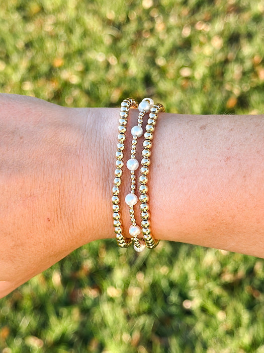 Lyla Pearl Bracelet Set