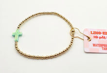 Load image into Gallery viewer, Opal Crosses Bracelet
