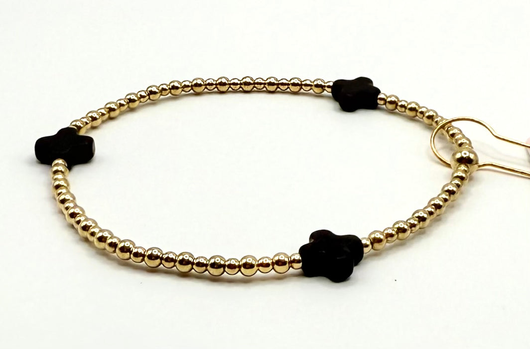 Gold Filled Cross Bracelet