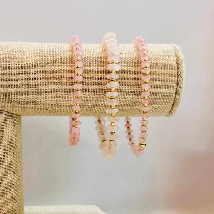 Lettie Rose Quartz Bracelet