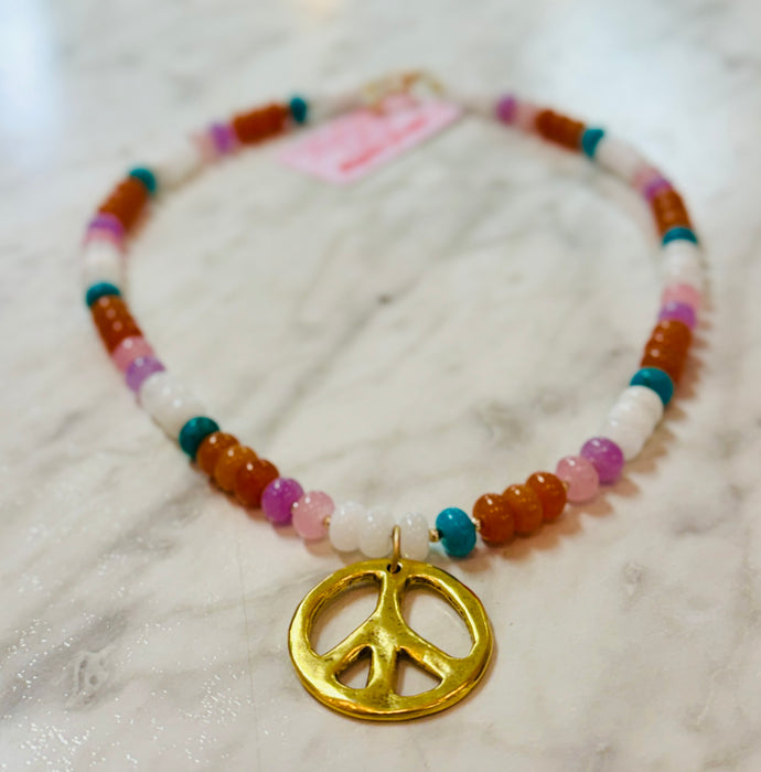 Gypsy Gemstone Necklace