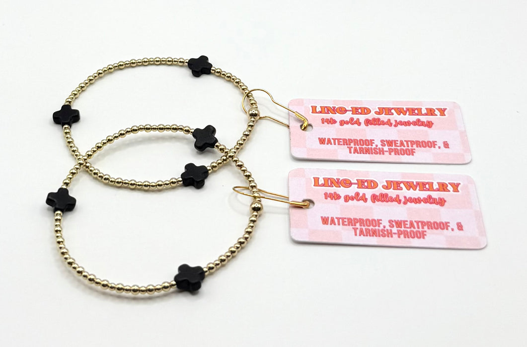 Gold Filled Cross Bracelet