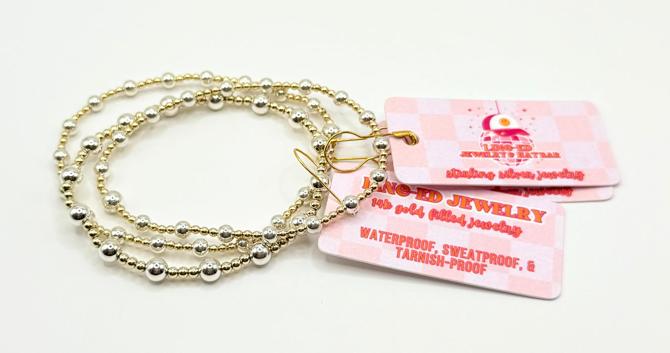 Sage Mixed Metal Bracelet