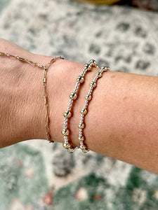 Sunny Mixed Metal Bracelet