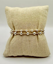 Load image into Gallery viewer, Sage Mixed Metal Bracelet
