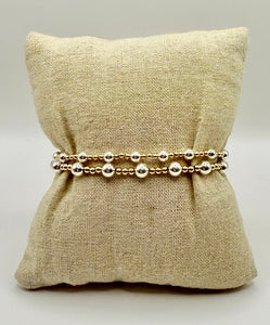 Sage Mixed Metal Bracelet