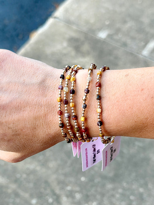 Fall Vibes Cube Bracelet