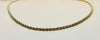 Gold filled beaded necklace with magnetic clasp and 2mm and 3mm beads