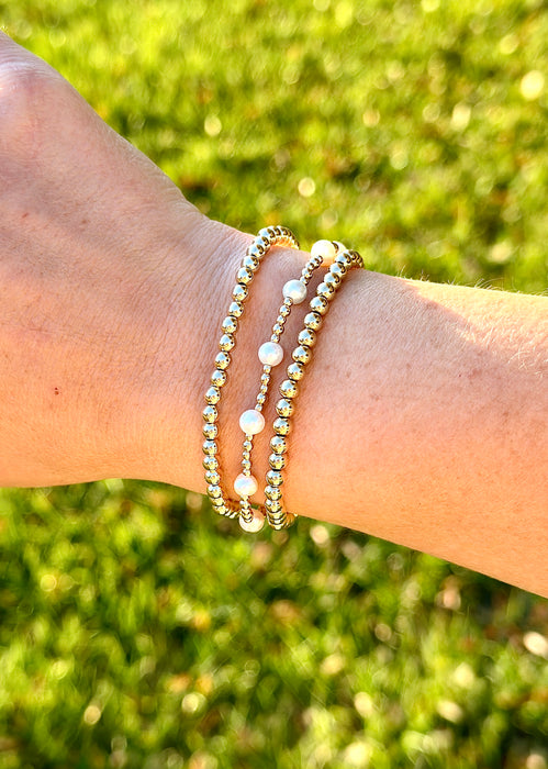 Lyla Pearl Bracelet Set