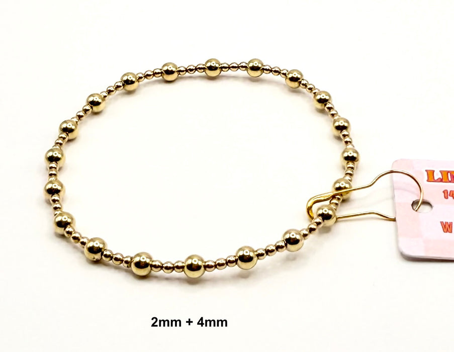 Iris Gold Filled Bracelet