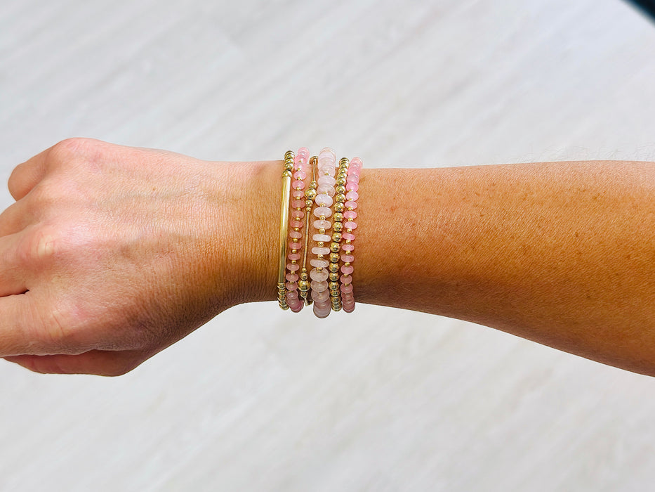 Lettie Rose Quartz Bracelet