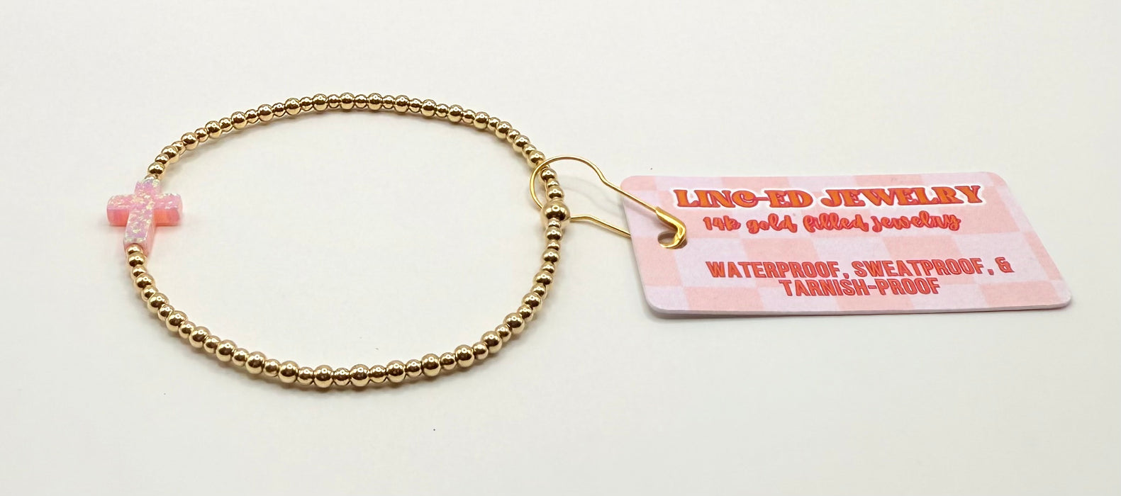 Opal Cross Bracelet