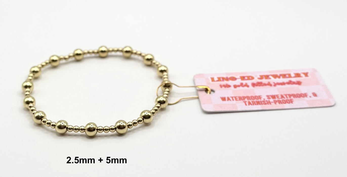 Iris Gold Filled Bracelet