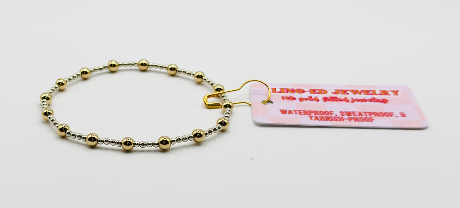 Sunny Mixed Metal Bracelet