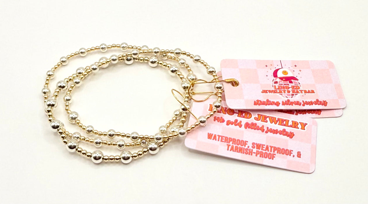 Sage Mixed Metal Bracelet