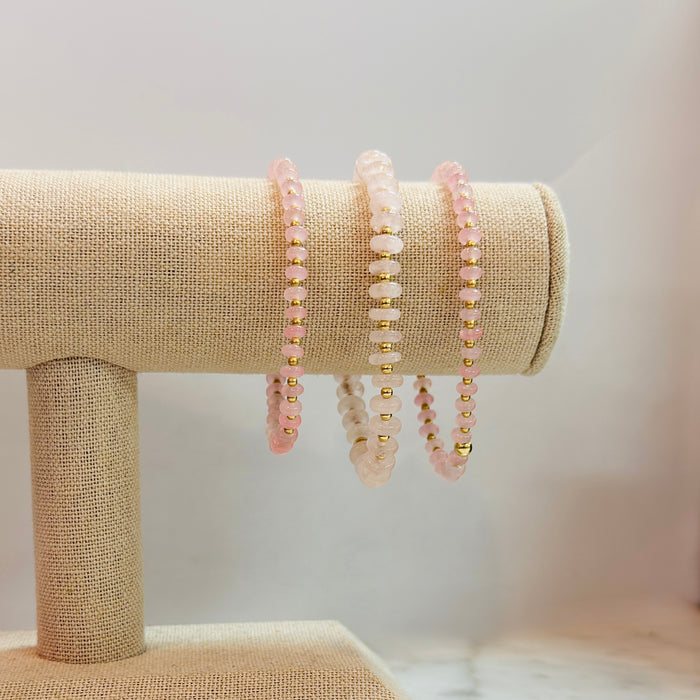Lettie Rose Quartz Bracelet