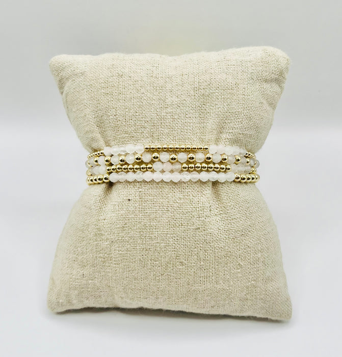 Rose Quartz Gemstone Set