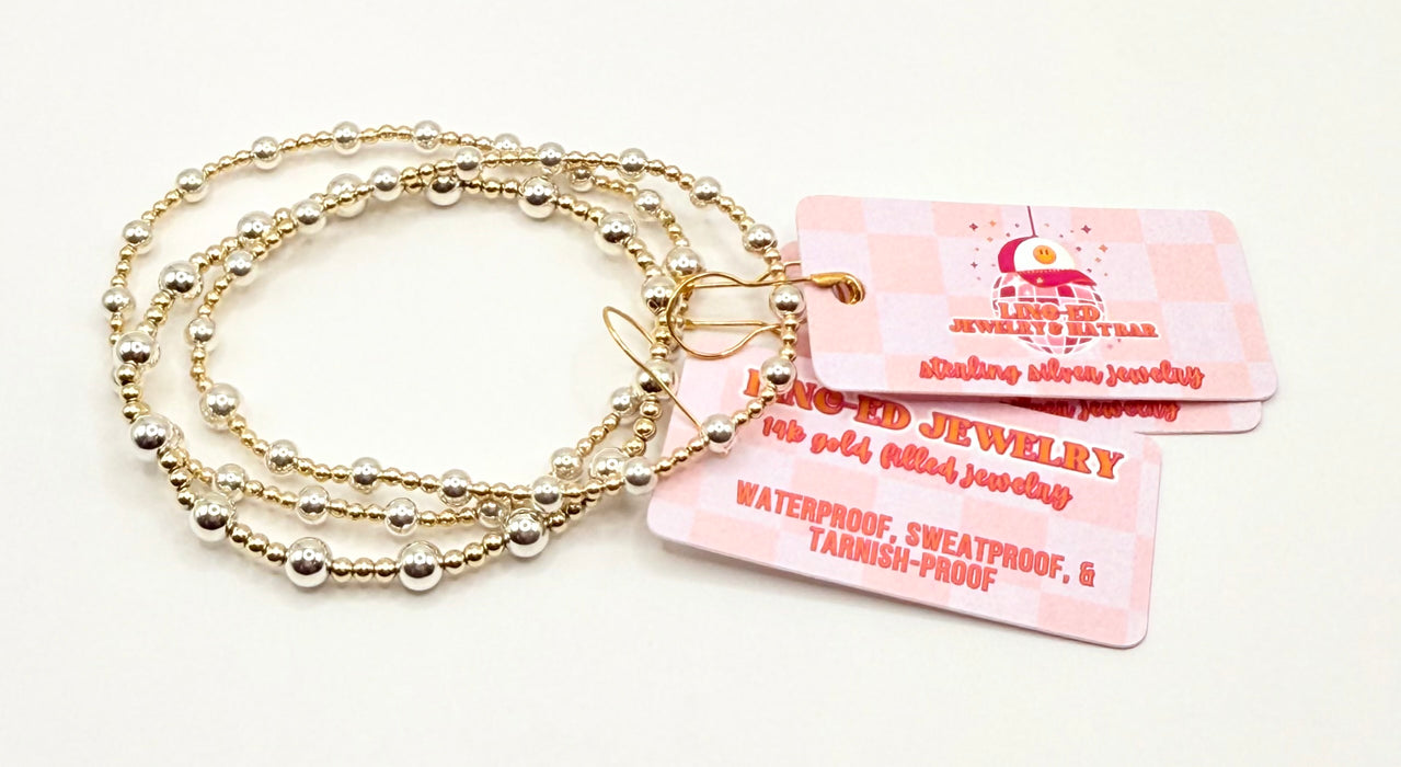 Sage Mixed Metal Bracelet