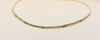 Close-up detail of Remi gold filled beaded necklace