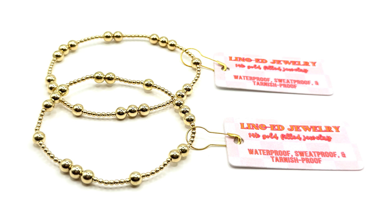 Trinity Gold Filled Bracelet