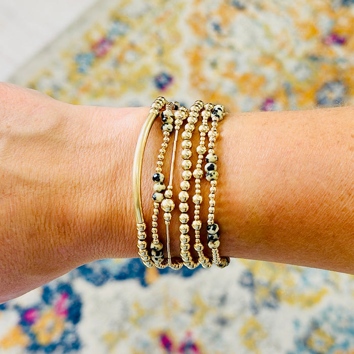 Dalmatian Jasper Bracelet