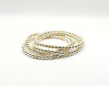 Load image into Gallery viewer, Savvy Mixed Metal Corrugated Bracelet
