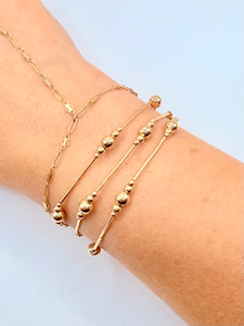 Roxy Gold Filled Bar Bracelet