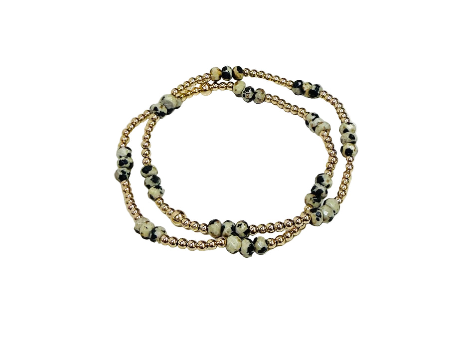 Dalmatian Jasper Bracelet