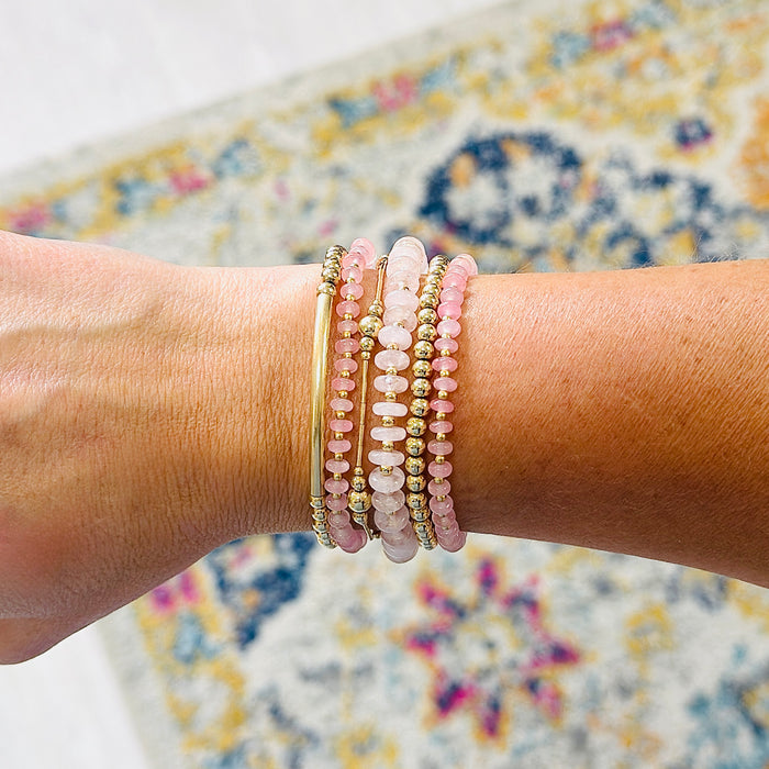 Lettie Rose Quartz Bracelet