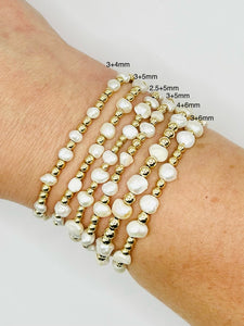 Ellie Pearl Bracelet