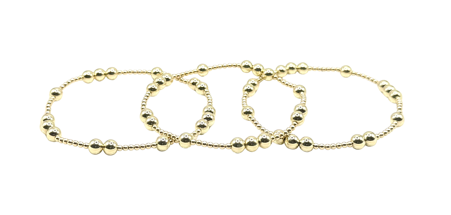 Trinity Gold Filled Bracelet