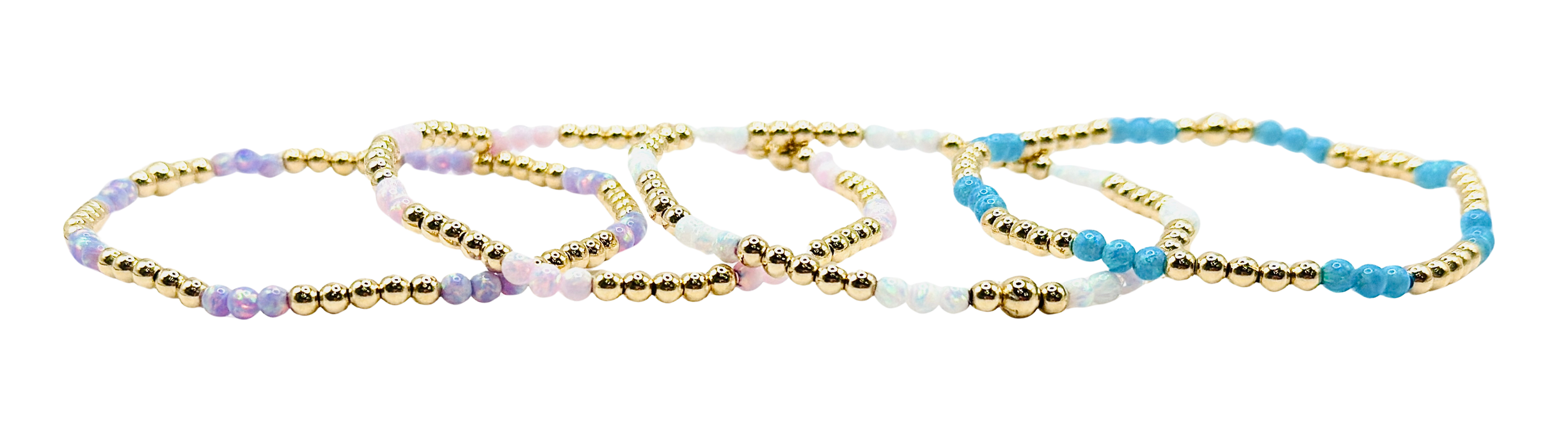 Opal Bead Bracelet