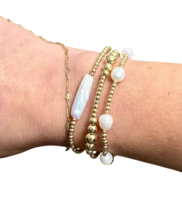 Frankie Pearl Bracelet Set